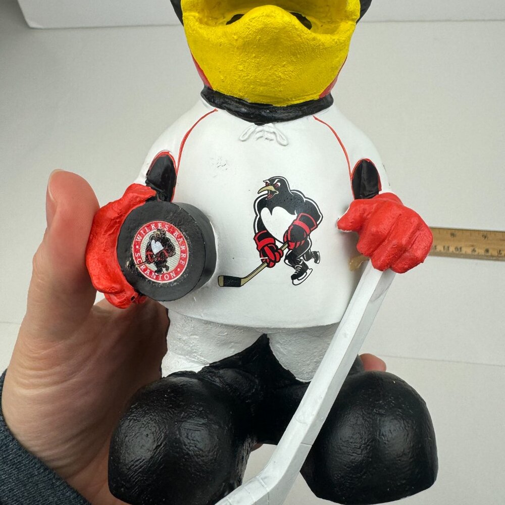 Wilkes Barre Scranton Pens Penguins Tux Mascot Hockey Gnome Souvenir AHL Hockey - Picture 13 of 14